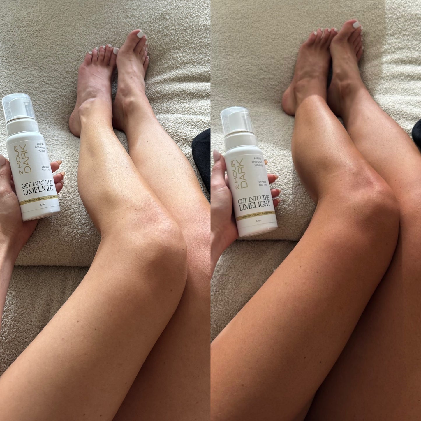Twin Pack: 2 Hour Dark Sunless Tanning Mousse