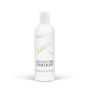 Instant self tan remover bottle