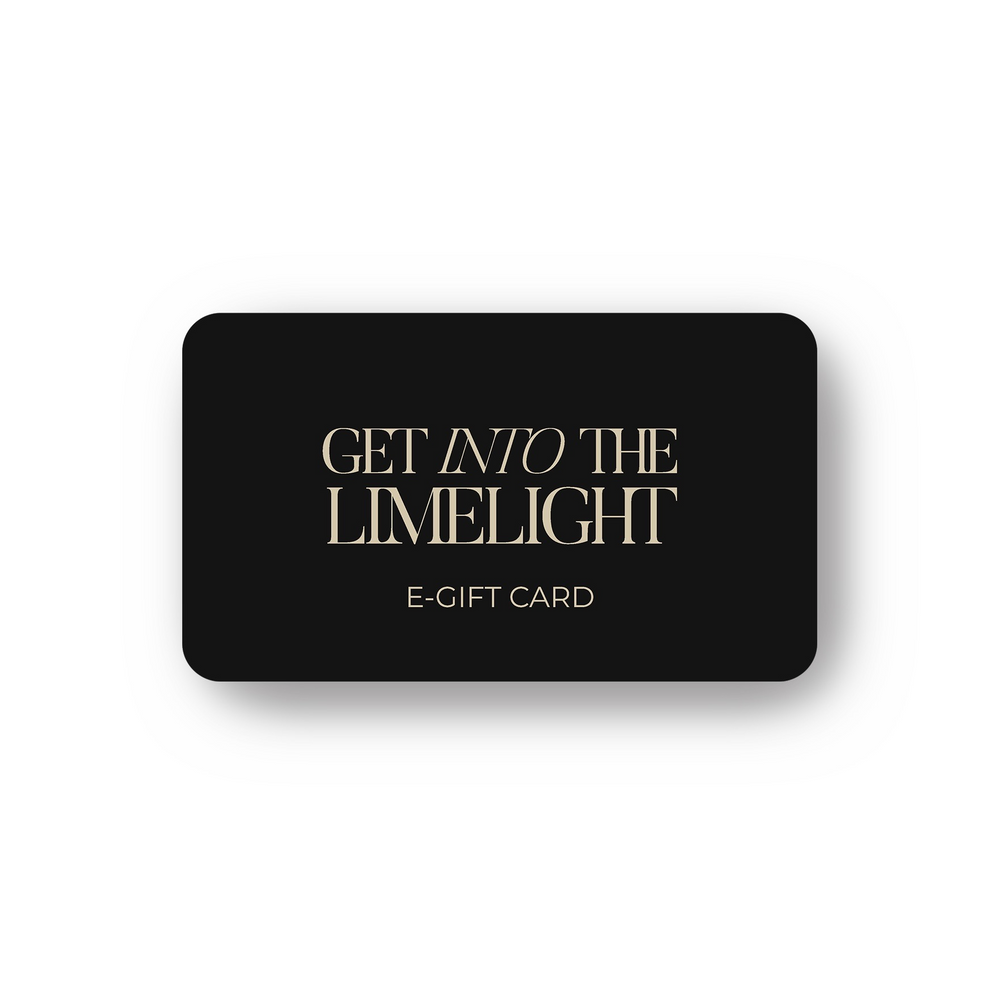 Get Into The Limelight e-gift card