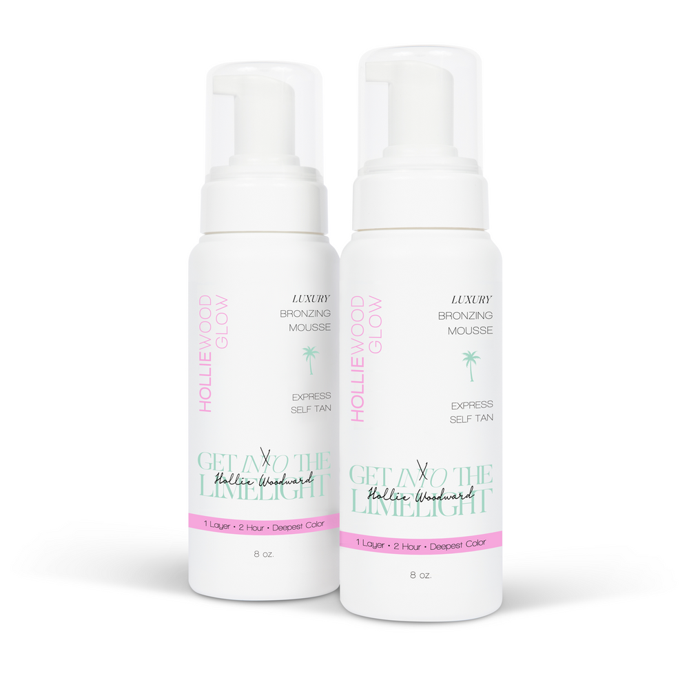 Twin Pack: HOLLIEwood Glow 2 Hour Deepest Color Mousse