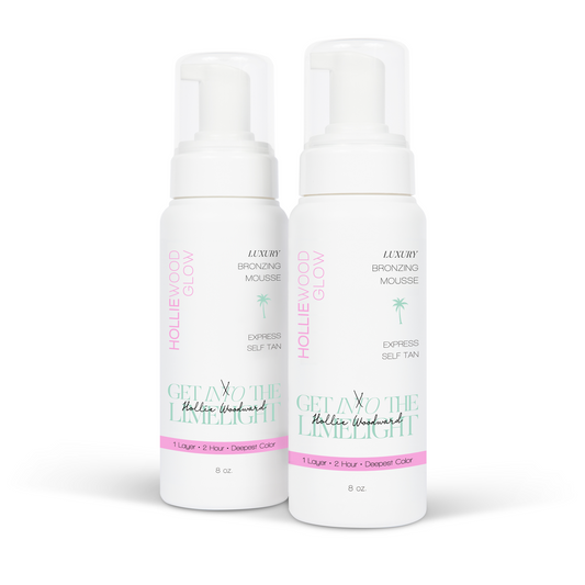 Twin Pack: HOLLIEwood Glow 2 Hour Deepest Color Mousse