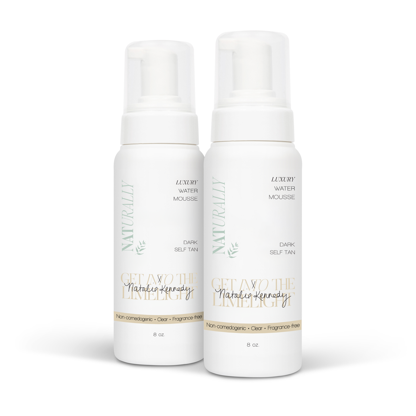 Twin Pack: NATurally Dark Luxury Water Mousse