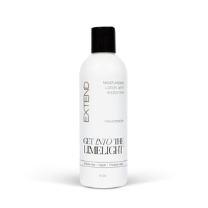 Tan extender lotion with DHA