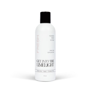 Pre-tan exfoliating scrub for self tan